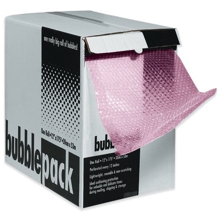 Bsc Preferred 1/2'' x 24'' x 50' Anti-Static Bubble Dispenser Pack BUY00029263